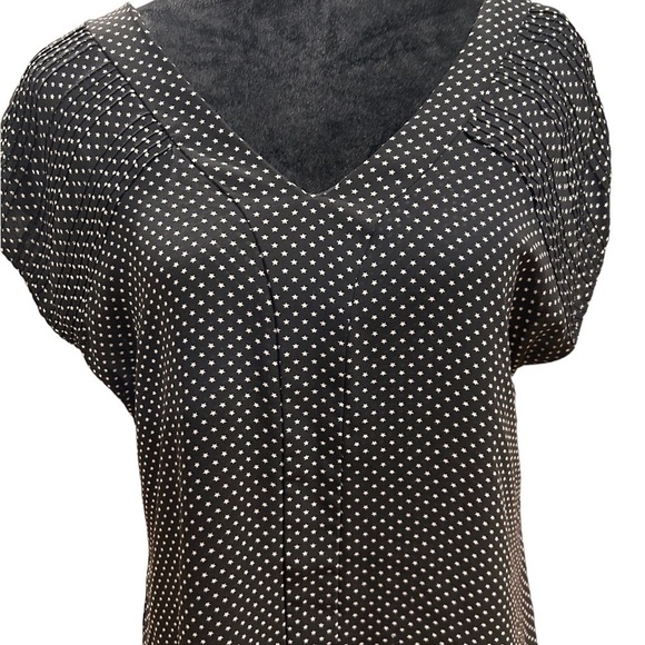 Top CONVERSE One Star Black Layered Star print size medium - Picture 2 of 8